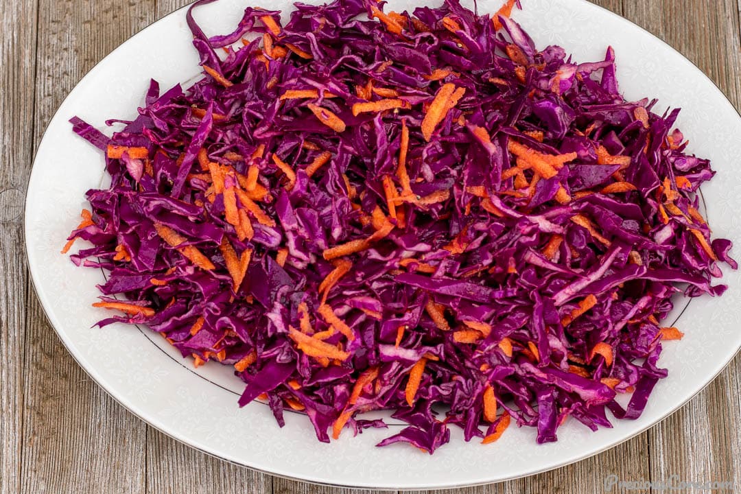 Red Cabbage Slaw: Your Go-To Side for Tacos, BBQ & Meal Prep